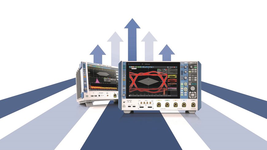 Rohde & Schwarz ofrece actualizaciones de ancho de banda sin cargos adicionales para una selección de osciloscopios